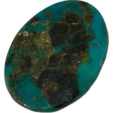 Hasyılmaz Doğal Iran Nişabur Firuze (Turkuaz) Taşı 30,8 Karat - 6,15 Gram T174