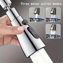 DMR Home Metalik Musluk Başlığı 3 Fonksiyon