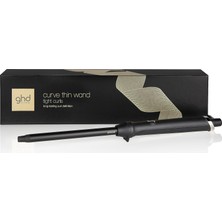 DMR Home Ghd Eğri Ince Değnek, Klipssiz Profesyonel Saç Maşası, Siyah