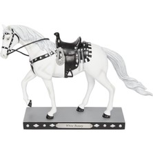 DMR Home The Trail Of Painted Ponies Beyaz Güzellik At Figürü, 5,5 Cm, Çok Renkli