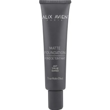 Ozcmax Uzun Süre Kalıcı Doğal Mat Bitişli E Vitamini Içeren Mat Fondöten - Matte Foundation 407 True Sand