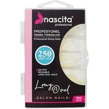 Ozcmax 250'LI Kutulu Long Oval Takma Tırnak - 171