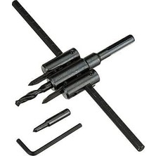 Ozcmax Ayarlı Delme Panç Seti, 300 Mm, Metal Kesme ve Delme Aleti