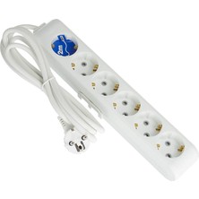 Ozcmax Priz Topraklı Kablolu Çocuk Korumalı  2 mt