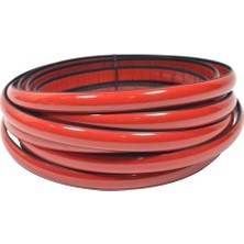 3D Kırmızı Nikelaj Şerit Çıta 9mm x 3m, Dekoratif ve Şık Tasarım