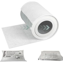 Ozcmax Faf Fresh Air Filter 10/pcs Electrostatic Dust Trap Pre-Filter For Purifier Serileri Ile Uyumlu Hava Temizleyici Filtre Üstü Elektrostatik Toz Tutucu Koruyucu (Core 300)