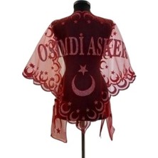 Karakız O Şimdi Asker Kadife Kırmızı