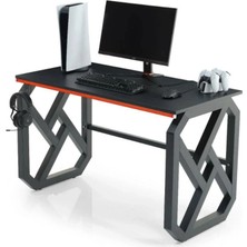 Stepgamer Nebo Rgb Ledli Profesyonel Oyuncu Masası Siyah