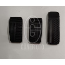 Tofaş Doğan Şahin Kartal Fren Debriyaj Gaz Pedal Lastiği 3 Parça Set