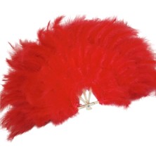 Karakız Gelin Yelpazesi Kırmızı