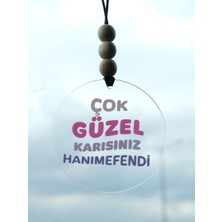 Şık ve Zarif Araba Dikiz Aynası Süsü, Benzersiz Hediye Seçeneği