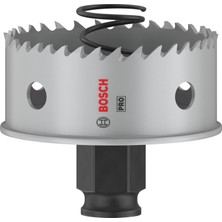 Ozcmax 1 x Pro Sheet Metal Power Plus Delikli Testere (Paslanmaz Çelik Levhalar, Çelik Levhalar, Ø 60 Mm, Profesyonel Aksesuar Döner Matkap/sürücü)