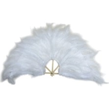 Karakız Gelin Yelpazesi Beyaz