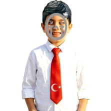 Sahra Bayrak Kravat Ayyıldızlı Kravat