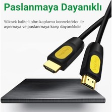 Ozcmax 4K 60Hz 18GBPS Hdr Arc Hdcp Destekli HDMI 2.0 Kablo 3 Metre