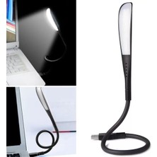 Prativas Kompakt USB Siyah 14 Ledli 3 Kademeli Dokunmatik Okuma Lambası