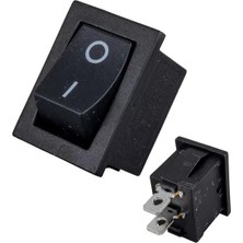 Prativas IC-124 Mini Işıksız Yaylı 2p On-Off Anahtar