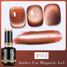 Born Pretty Amber Cat Magnetic Gel/kedi Gözü Kalıcı OJE(T012)-15ML