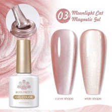 Born Pretty Moonlight Cat Magnetic Gel/ay Işıltısı Kedi Gözü Kalıcı OJE(03)-10ML
