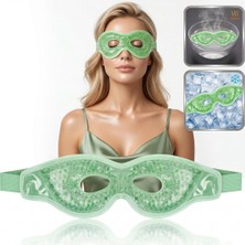 Ayt Sunup SN-29668 Jel Boncuklu Göz Maskesi Soğuk & Sıcak Kullanım Rahatlatıcı Terapi Maskesi