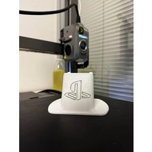 Esranın Dünyası Minimalist Beyaz Ps5 Kontrolcü Kol Standı - Şık ve Dayanıklı Tasarım