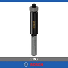 Bosch Pro 8 mm Düz Freze Ucu 12,7 mm Ahşap Router Bit 2608629674