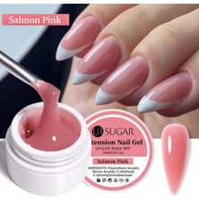 Born Pretty Ur Sugar Salmon Pink Extension Nail Gel /somon Pembesi Protez Tırnak JELI-15GR