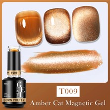 Born Pretty Amber Cat Magnetic Gel/kedi Gözü Kalıcı OJE(T09)-15ML