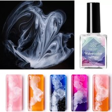 Born Pretty White Watercolor Nail Ink/beyaz Su Bazlı Nail Art MÜREKKEBI-15ML