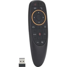 Prativas G10 Android-Windows-Linux-Tv Box-Mac Os Uyumlu 2.4 Ghz Ses Komutlu Wireless Air Mouse Uzaktan Kuman