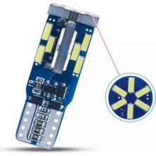 T10 30 LED Beyaz Dipsiz W5W Park Plaka Ampulü Seti (2 Adet)