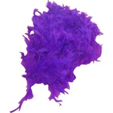 Karakız Kaz Tüyü Otriş Mor