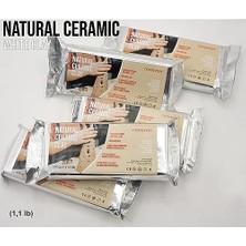 Ozcmax Seramik Kil Hamuru, Beyaz 500 gr Fırınlamaya Gerek Olmayan Güzel Sanatlar Figür Heykel Modelleme Oyun ve Sınıfları Için Toksik Olmayan Doğal Kil