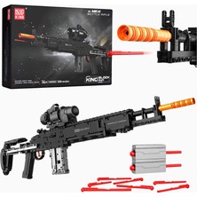 Mould King 14026 MK14 Rifle Yapım Seti 1606 Parça 1:1 Ölçek Koleksiyon Modeli