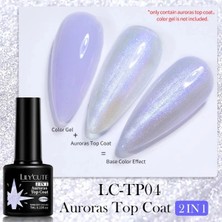 Born Pretty Lily Cute 2in1 Auroras Top Coat/2'si 1 Arada Aura Top COAT(TP04)-7ML
