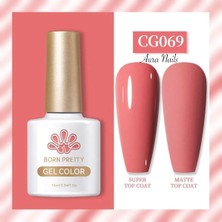 Born Pretty Silky White Serisi 130 Renk Kalıcı Oje (CG069)