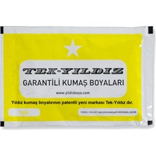 Tek Yıldız 11 - Kumaş Boyası Sarı 11 gr