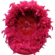 Karakız Kına Sepet Tepsi Takımı Kırmızı Otrişli