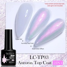 Born Pretty Lily Cute 2in1 Auroras Top Coat/2'si 1 Arada Aura Top COAT(TP03)-7ML