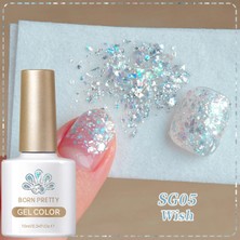 Born Pretty Glitter Gel Polish/simli Pullu Kalıcı OJE(SG05)-10ML