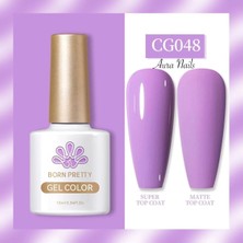 Born Pretty Silky White Serisi 130 Renk Kalıcı Oje (CG048)