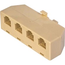 Prativas Telefon Dağıtıcı 1 Erkek / 4 Dişi Elektromer