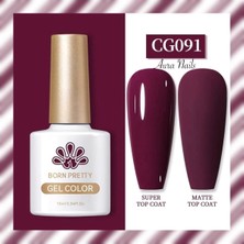 Born Pretty Silky White Serisi 130 Renk Kalıcı Oje (CG091)