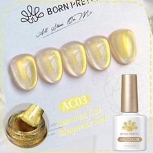 Born Pretty Auroras Cat Magnetic Gel/kuzey Işıkları Kedi Gözü Kalıcı OJE(AC03)-10ML