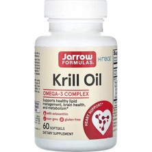 Jarrow Formulas Krill Oil Omega Fish Oils Epa Dha 60 Softgels