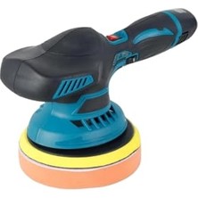 Nuvvo 36 V Li-Ion Çift Akülü 6 Kademe Devir Ayarlı Pasta Cila Polisaj Zımpara Makinesi Full