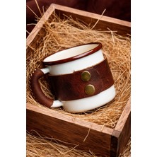 Maderiva Leather Emaye Kupa Bardak