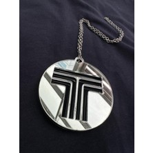 Krom Pleksi Tofaş Araba Dikiz Aynası Süsü, Şık ve Parlak Dekorasyon