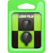 Prativas Galaxy A07 4g Raze Metal Kamera Lens - Siyah