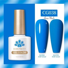 Born Pretty Silky White Serisi 130 Renk Kalıcı Oje (CG038)